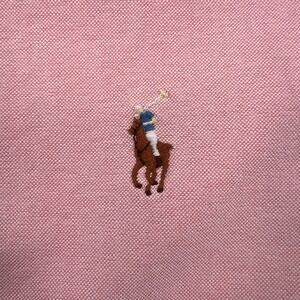 Ralph Lauren Yarmouth Oxford Button Down Shirt Men 18 XL Pink Prep Flesh Pony